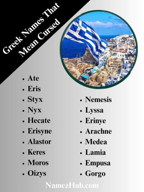 Greek Names That Mean Cursed