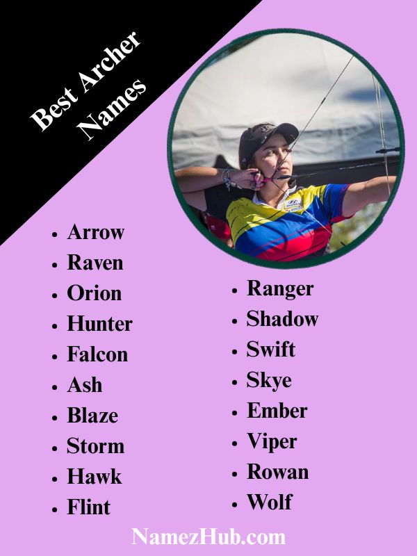 Best Archer Names