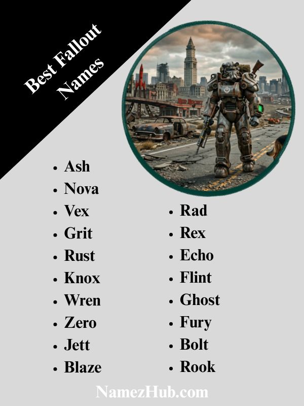 Best Fallout Names