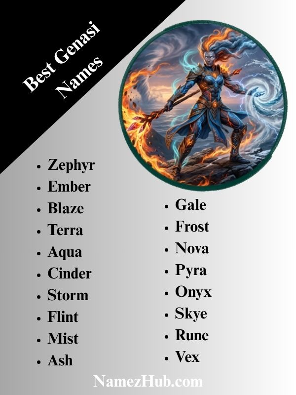 Best Genasi Names