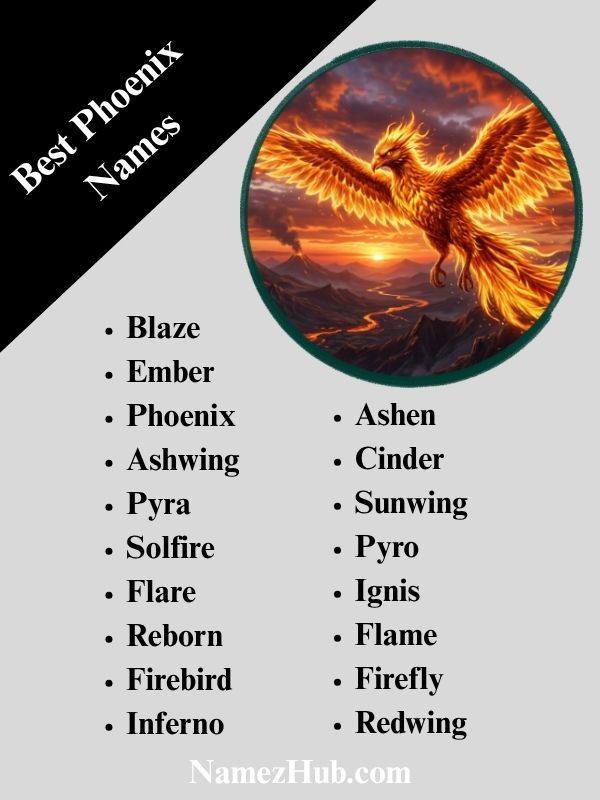 Best Phoenix Names