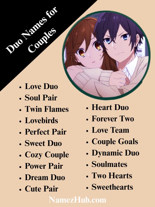 Duo Names for Couples