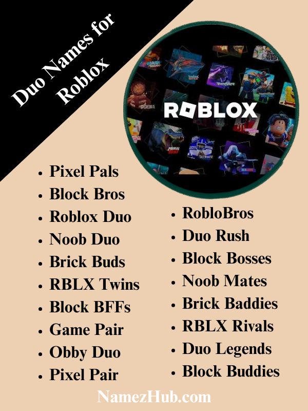 Duo Names for Roblox