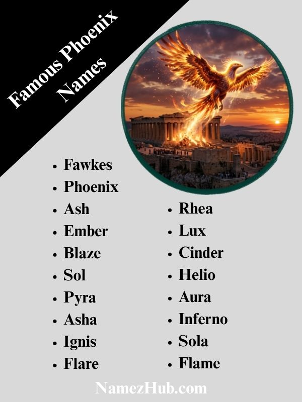 Famous Phoenix Names