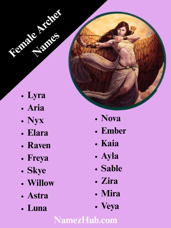Female Archer Names