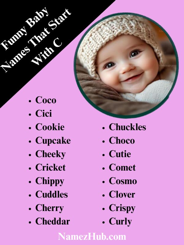 Funny Baby Names That Start With C