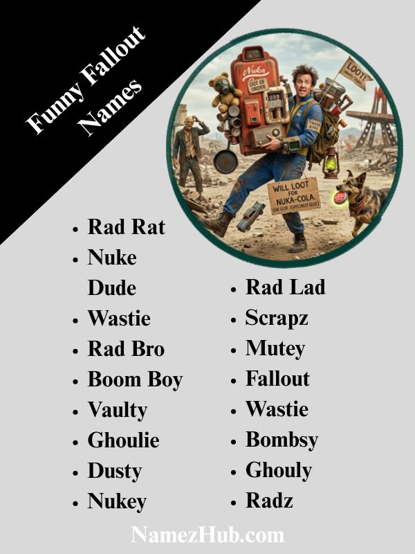 Funny Fallout Names