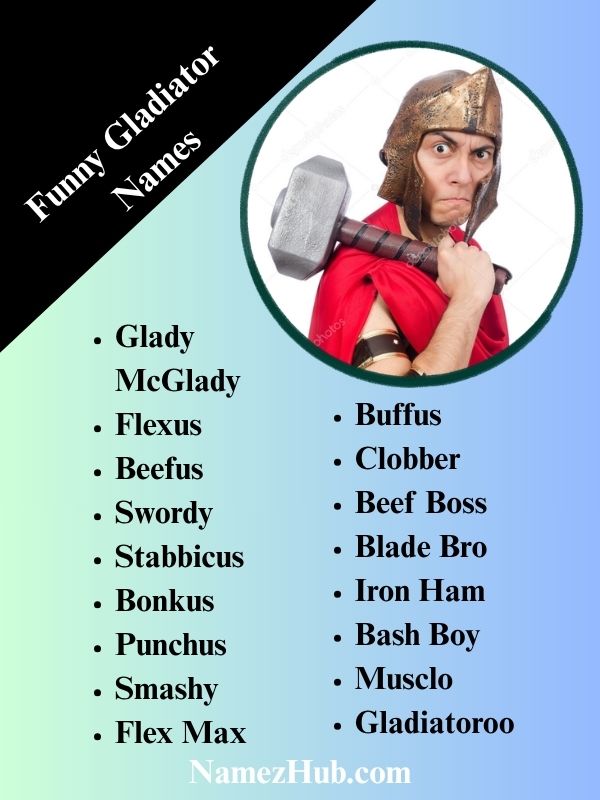 Funny Gladiator Names