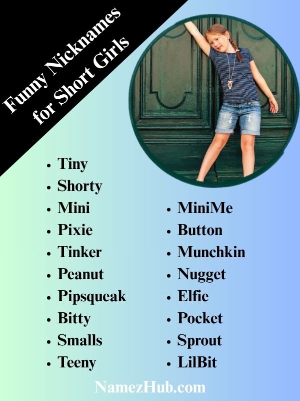 Funny Nicknames for Short Girls