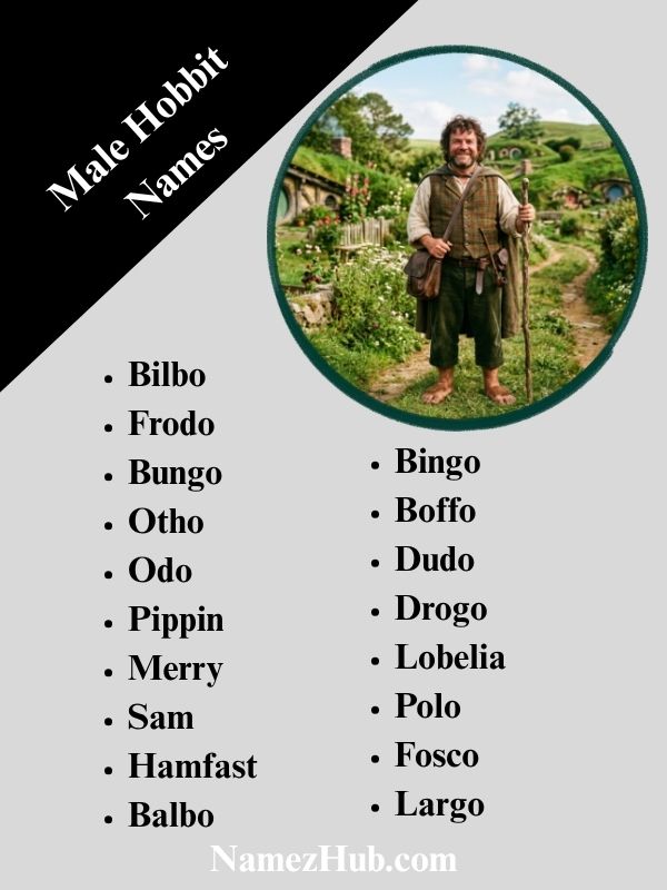 Male Hobbit Names