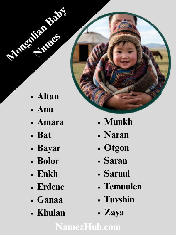 Mongolian Baby Names