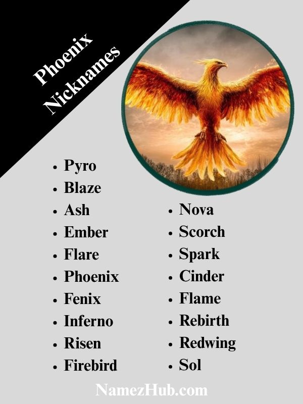 Phoenix Nicknames