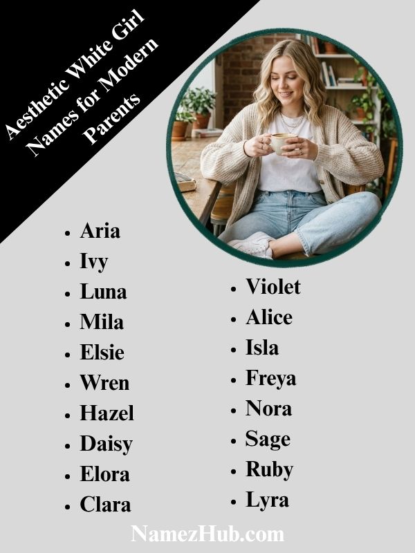 Aesthetic White Girl Names for Modern Parents