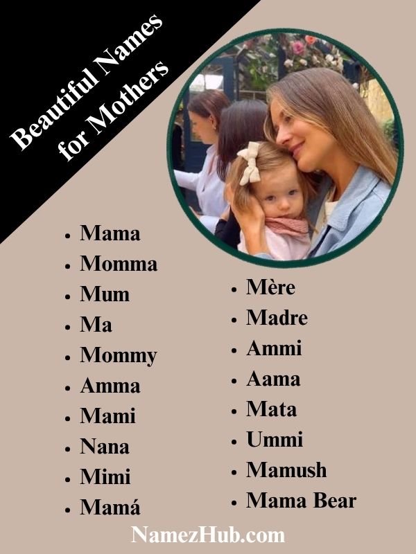 Beautiful Names for Mothers