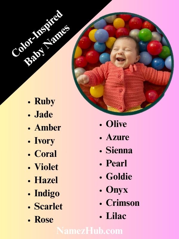 Color-Inspired Baby Names