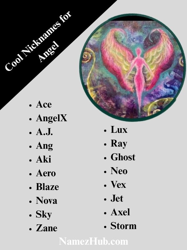 Cool Nicknames for Angel