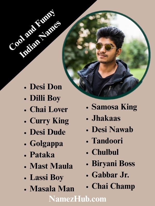 Cool and Funny Indian Names