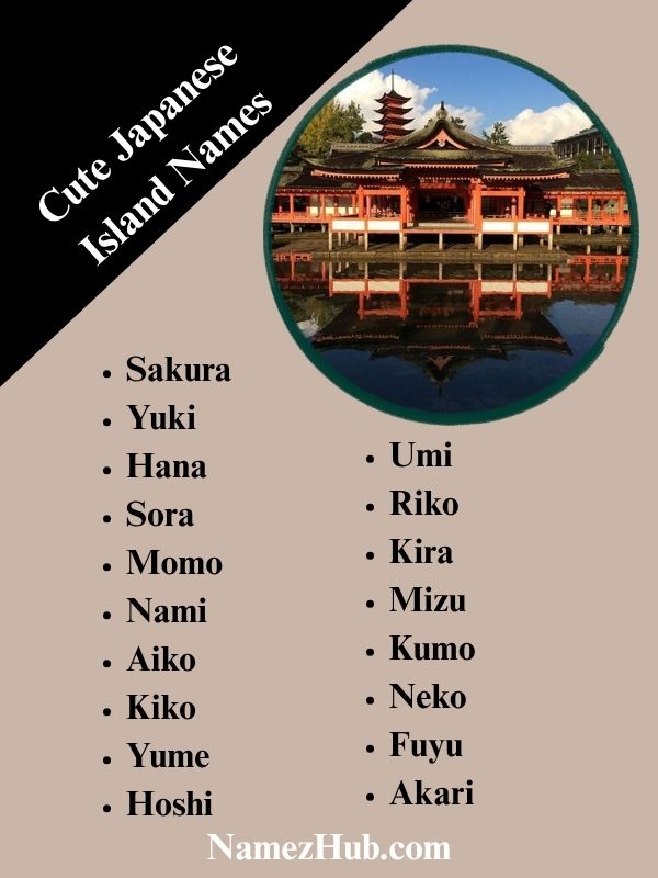 Cute Japanese Island Names