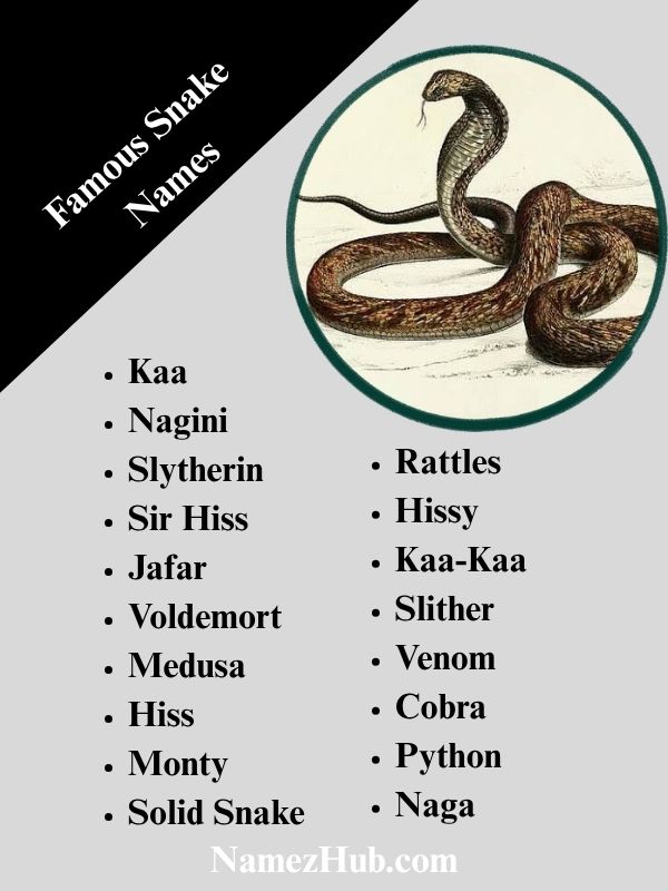Famous Snake Names