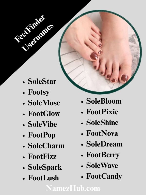 FeetFinder Usernames