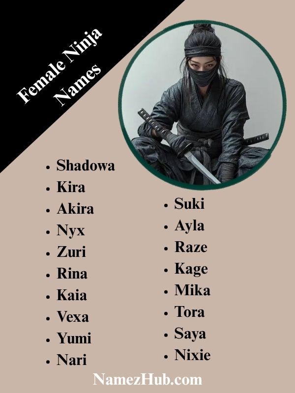 Female Ninja Names