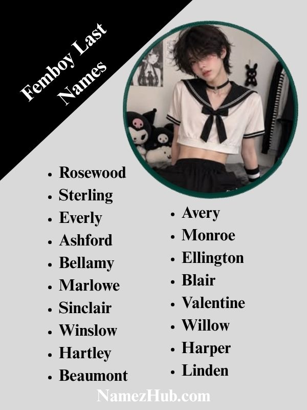 Femboy Last Names