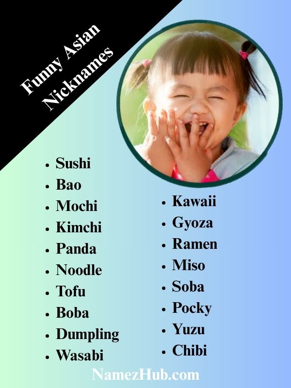 Funny Asian Nicknames