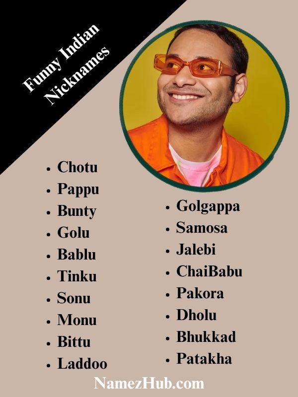 Funny Indian Nicknames