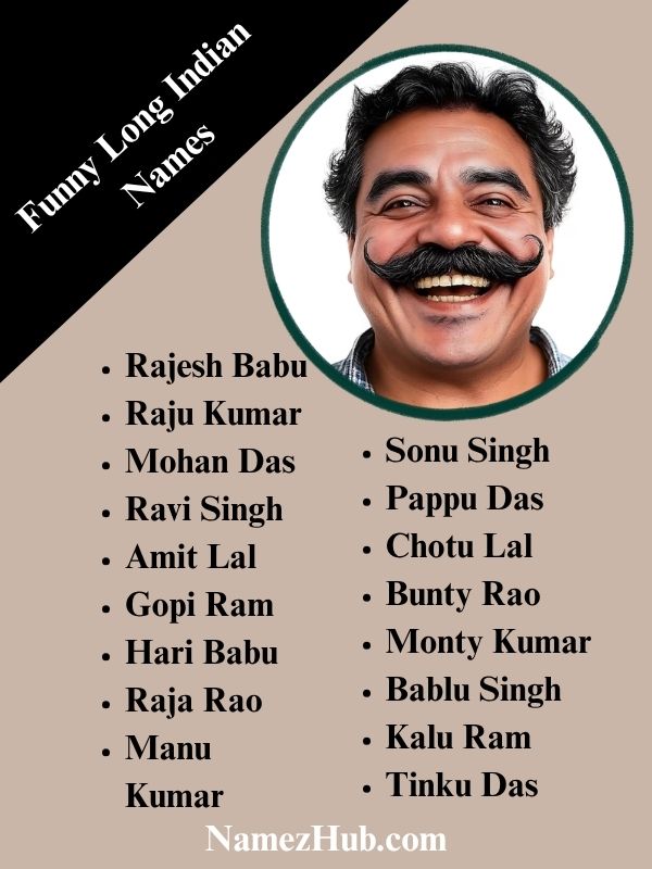 Funny Long Indian Names