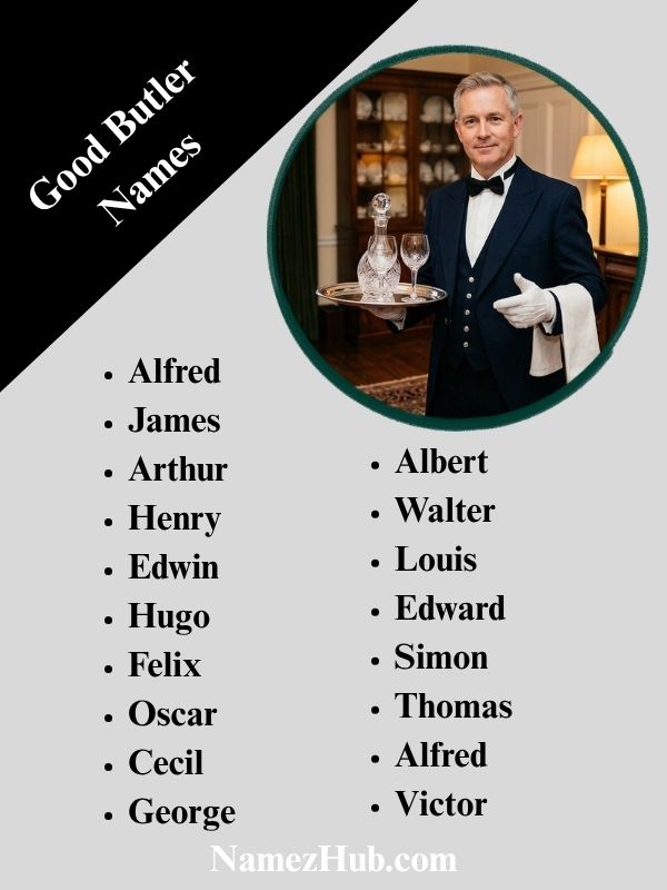 Good Butler Names