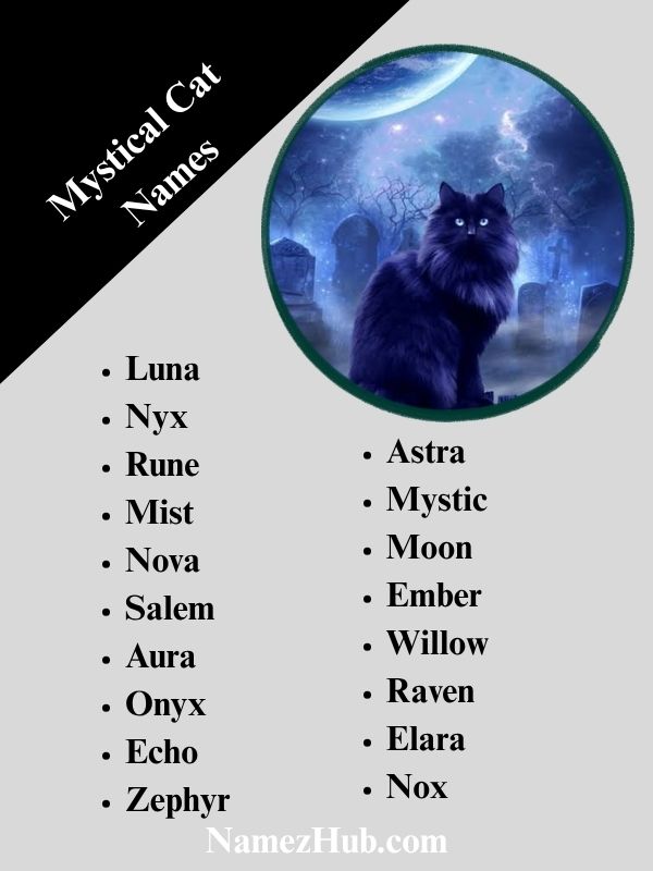 Mystical Cat Names