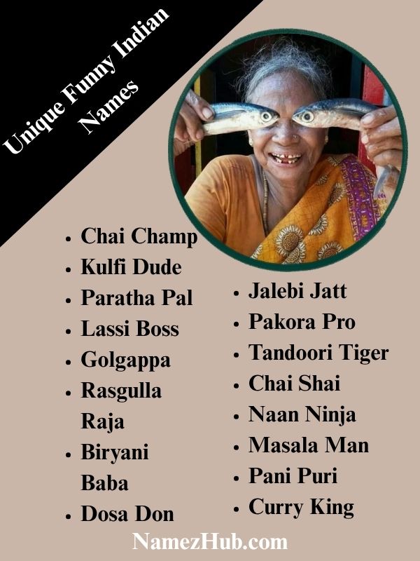 Unique Funny Indian Names