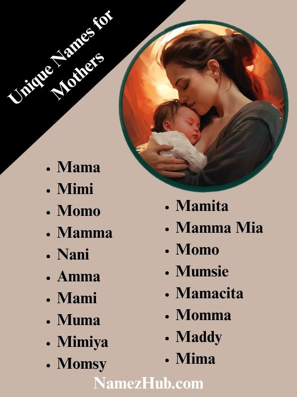 Unique Names for Mothers