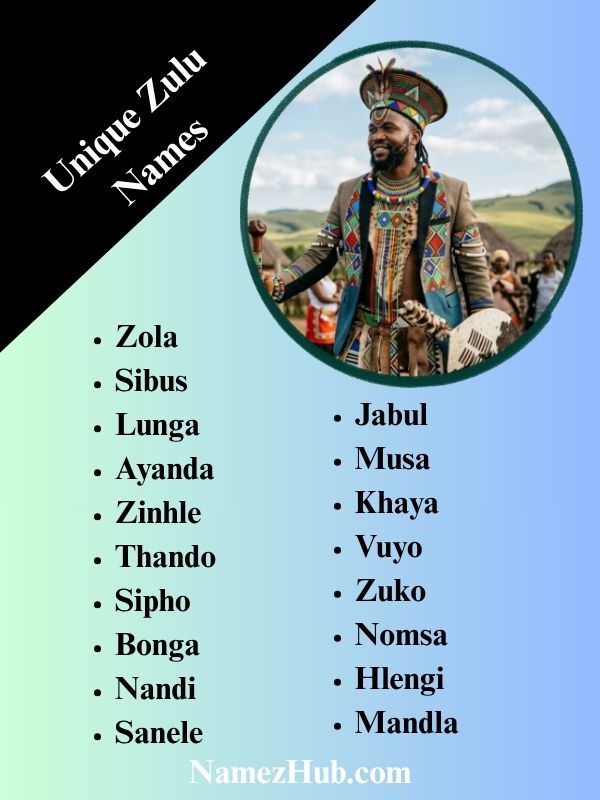 Unique Zulu Names