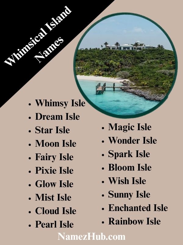 Whimsical Island Names