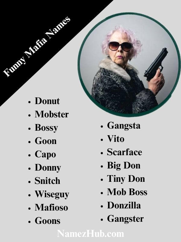 Funny Mafia Names