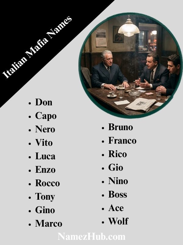 Italian Mafia Names