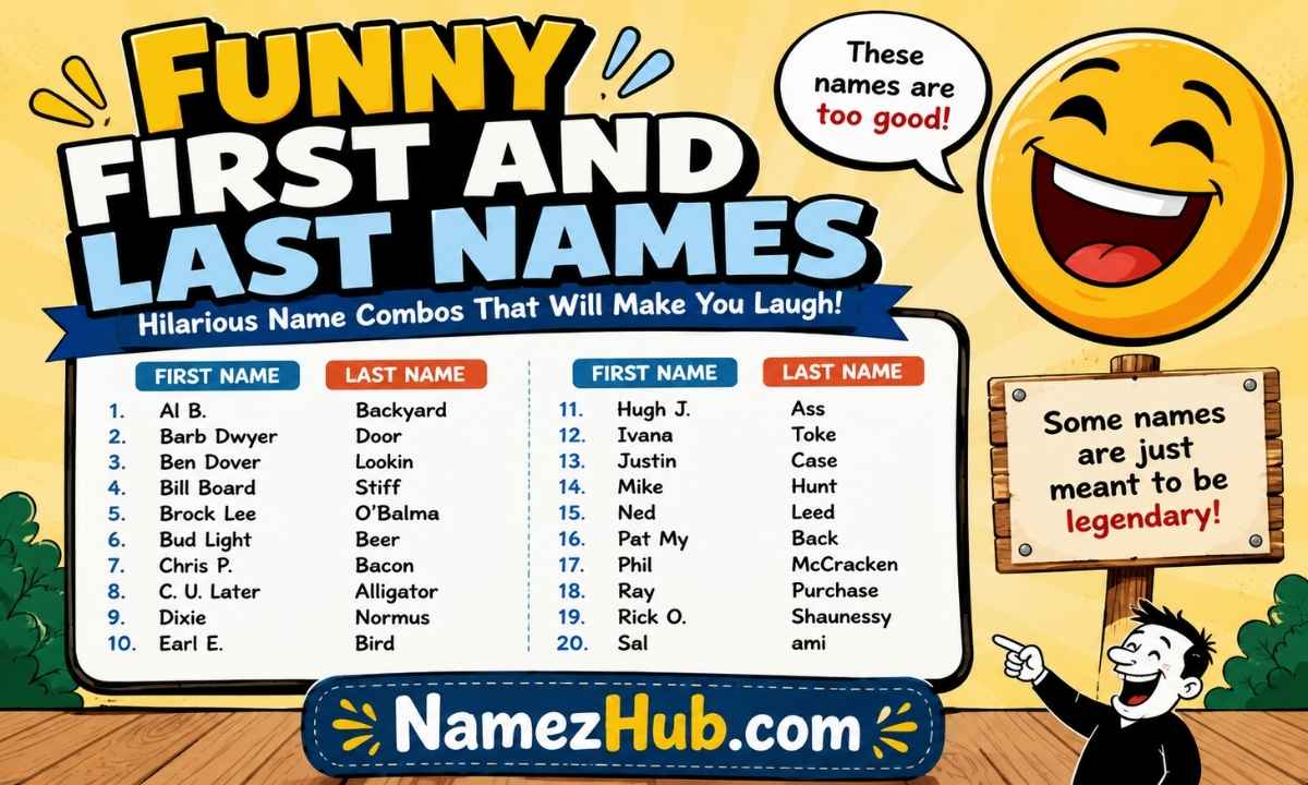 Funny First and Last Name