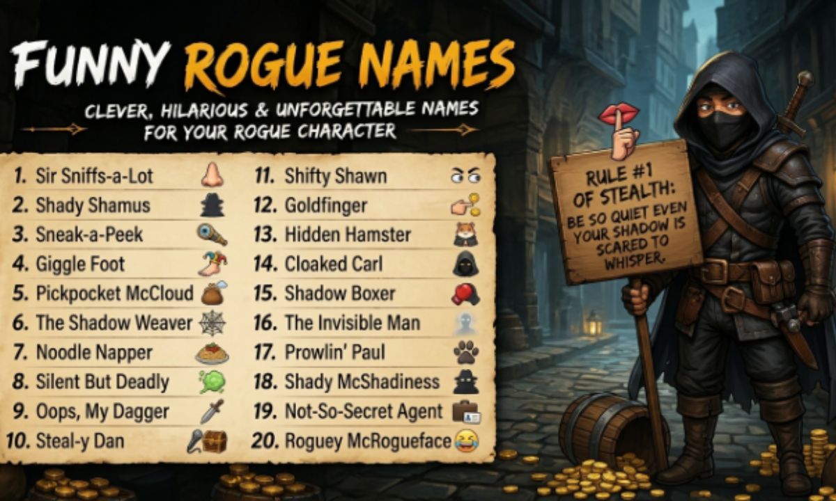 Funny Rogue Names