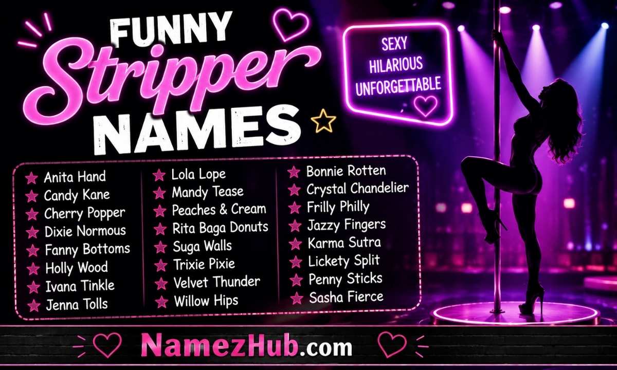 Funny Stripper Names